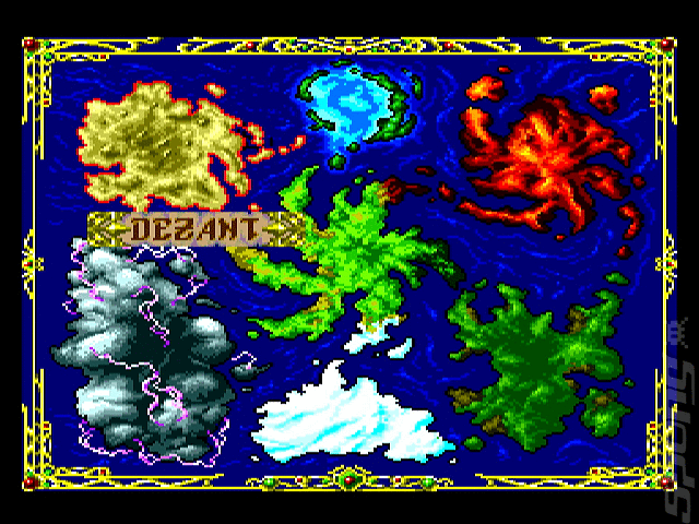 Lords of Thunder - NEC PC Engine Screen