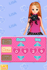 Lovely Lisa and Friends - DS/DSi Screen