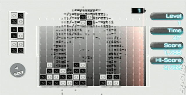 Lumines II - PSP Screen