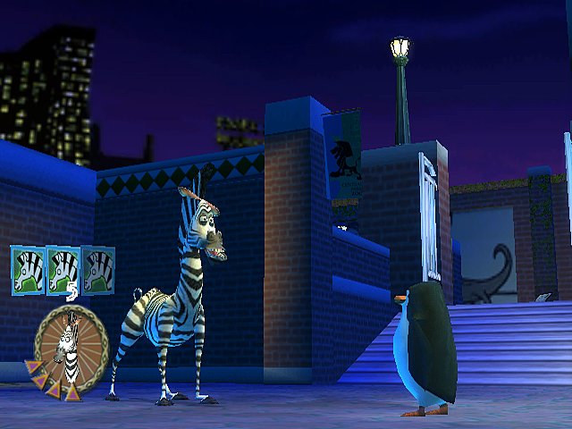 Madagascar - PS2 Screen