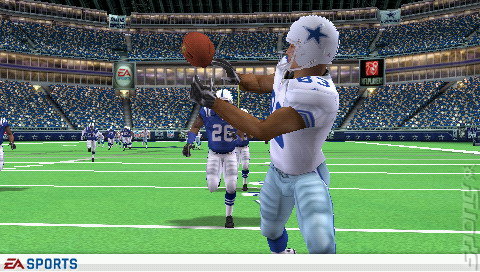 Madden NFL 09 - PSP Screen