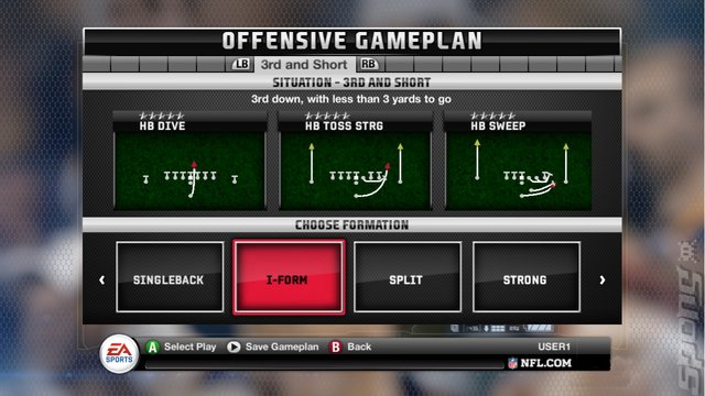 Madden NFL 11 - Xbox 360 Screen