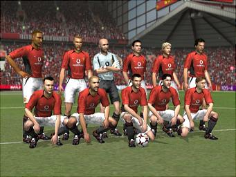 Manchester United Club Football - PS2 Screen