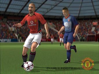 Manchester United Club Football - PS2 Screen