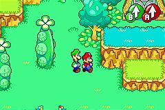 Mario and Luigi Superstar Saga - GBA Screen