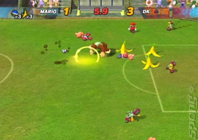 Mario Smash Football - GameCube Screen