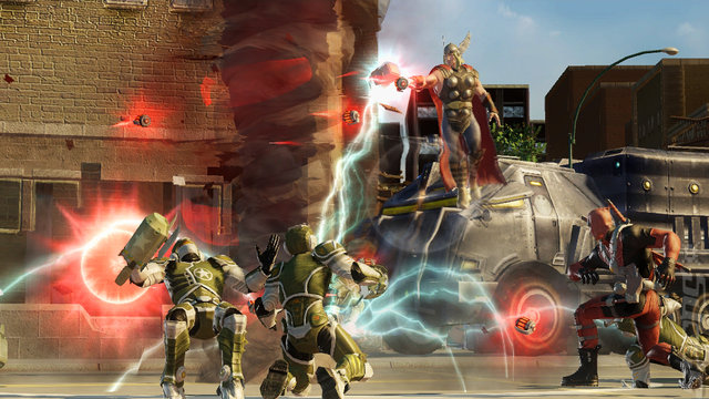 Marvel Ultimate Alliance 2 - Xbox 360 Screen