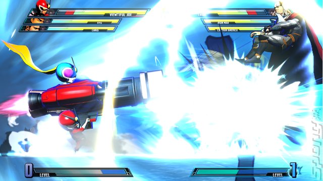 Marvel vs. Capcom 3: Fate of Two Worlds - Xbox 360 Screen