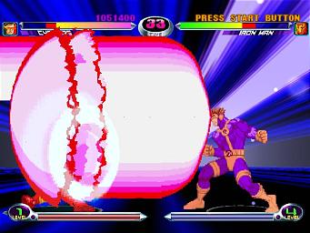 Marvel Vs. Capcom 2 - PS2 Screen