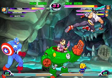 Marvel Vs. Capcom 2 - PS2 Screen