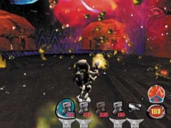 MDK 2 Armageddon - PS2 Screen