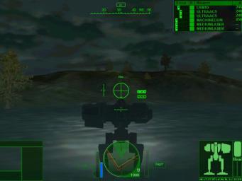 MechWarrior 4: Vengeance - PC Screen