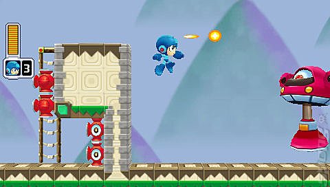 Mega Man: Powered Up - PSP Screen