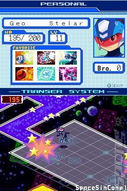 Mega Man Star Force Leo - DS/DSi Screen