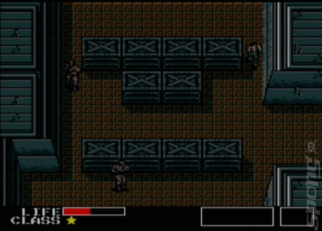 Metal Gear - MSX Screen