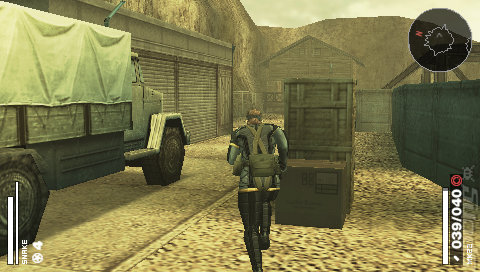 Metal Gear Solid: Portable Ops - PSP Screen