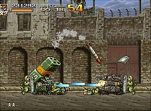 Metal Slug 4 - PS2 Screen