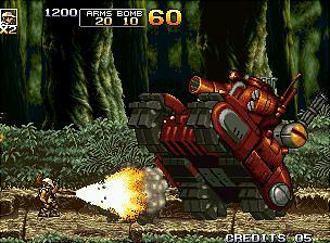 Metal Slug 4 - PS2 Screen