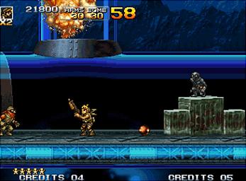 Metal Slug 4 - PS2 Screen