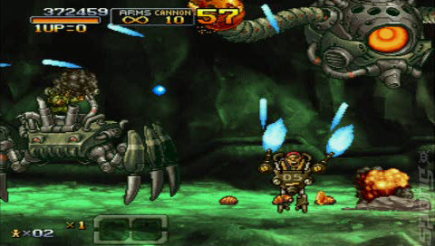 Metal Slug XX - PSP Screen