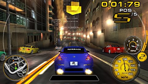 Midnight Club 3: DUB Edition - PSP Screen
