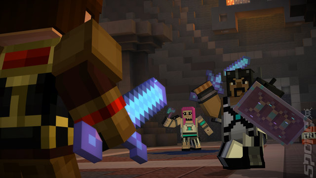 Minecraft Story Mode: The Complete Adventure - PS4 Screen