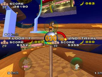 Super Monkey Ball - GameCube Screen