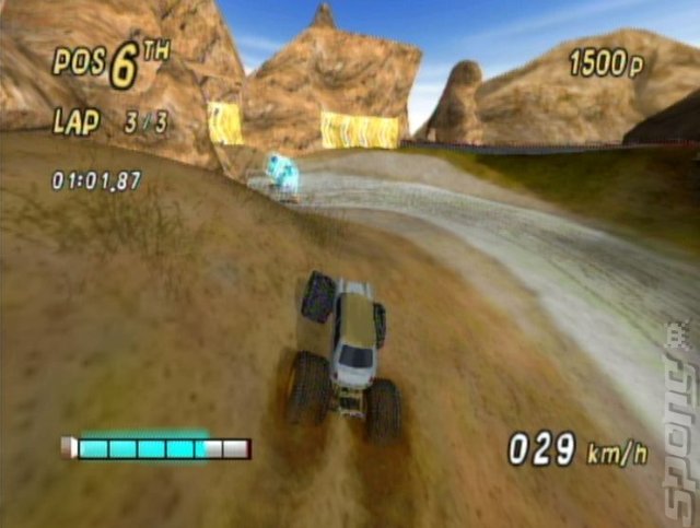 Monster 4X4 World Circuit - Wii Screen