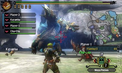 Monster Hunter 3: Ultimate - 3DS/2DS Screen