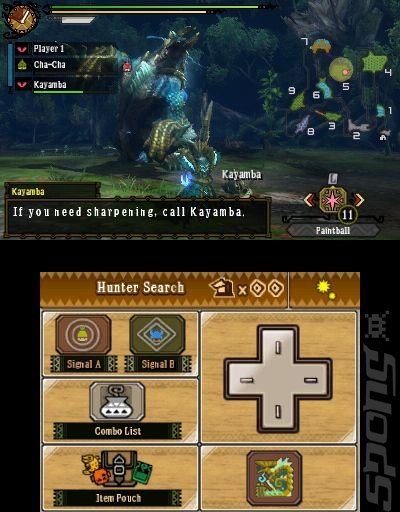 Monster Hunter 3: Ultimate - 3DS/2DS Screen