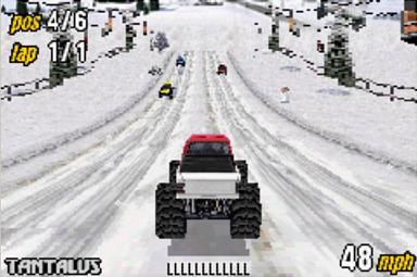 Monster Truck Madness - GBA Screen