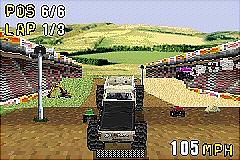 Monster Truck Madness - GBA Screen