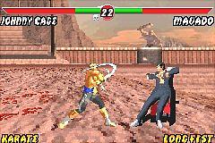 Mortal Kombat: Tournament Edition - GBA Screen