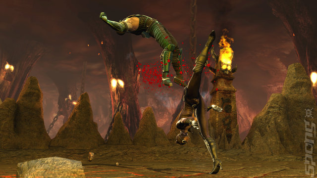 Mortal Kombat vs DC - Catwoman Gets snaked News image