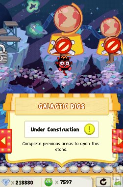 Moshi Monsters: Moshlings Theme Park - DS/DSi Screen