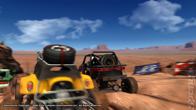 MotorStorm (PAL PS3) Editorial image