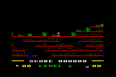 Mountain King - C64 Screen