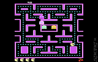 Ms. Pac-Man - Atari 7800 Screen