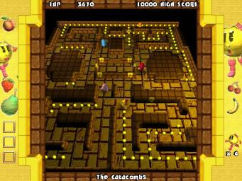 Ms. Pac-Man: Quest for the Golden Maze - PC Screen