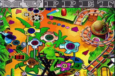 Muppet Pinball Mayhem - GBA Screen