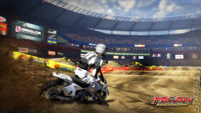 MX vs. ATV: Supercross - PC Screen