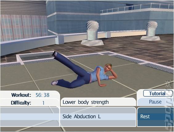 My Fitness Coach: Cardio Workout - Wii Screen