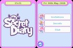 My Secret Diary - DS/DSi Screen