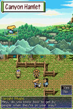 Mystery Dungeon: Shiren the Wanderer - DS/DSi Screen