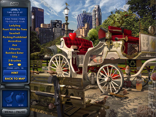 Mystery P.I.: The New York Fortune - PC Screen