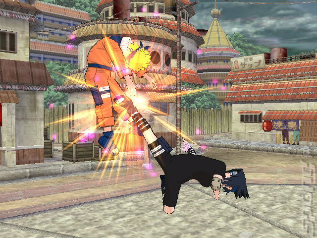 Naruto: Clash of Ninja Revolution - Wii Screen