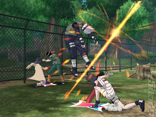 Naruto: Clash Of Ninja Revolution 2 European Version - Wii Screen