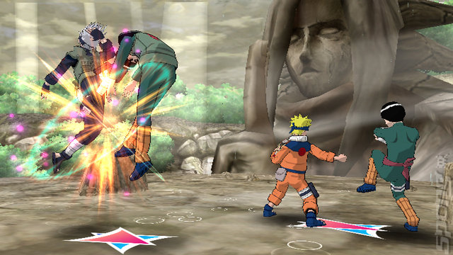 Naruto: Clash Of Ninja Revolution 2 European Version - Wii Screen