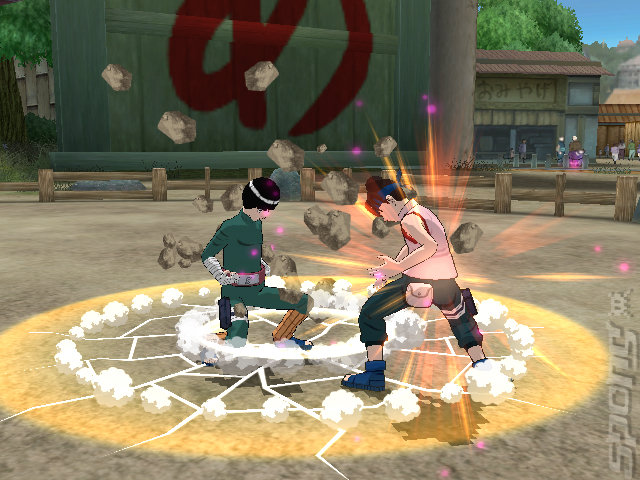 Naruto: Clash Of Ninja Revolution 2 European Version - Wii Screen