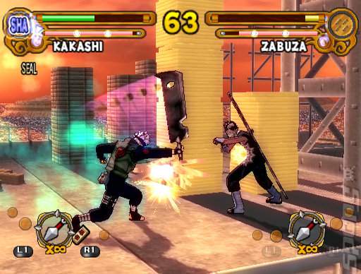 Naruto: Ultimate Ninja 3 - PS2 Screen